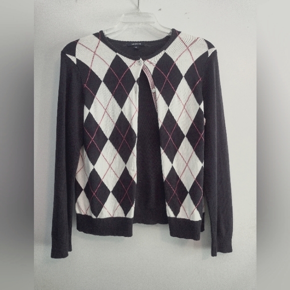 Lands' End Sweaters Lands End Argyle Button Front Cardigan Poshmark